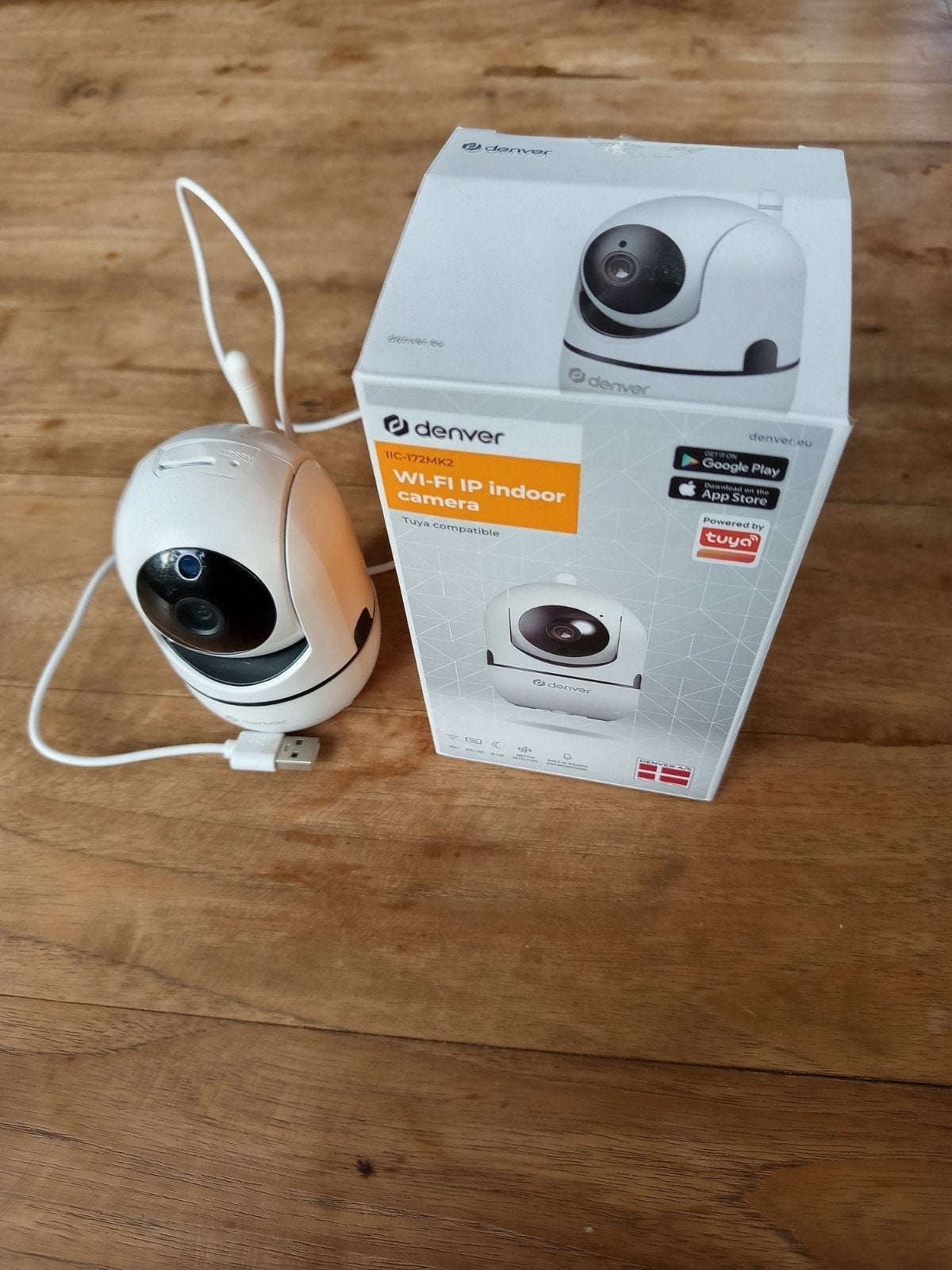 IIC172 Indoor Beveiligingscamera van Denver, Ophalen of Verzenden, Zo goed als nieuw, Binnencamera