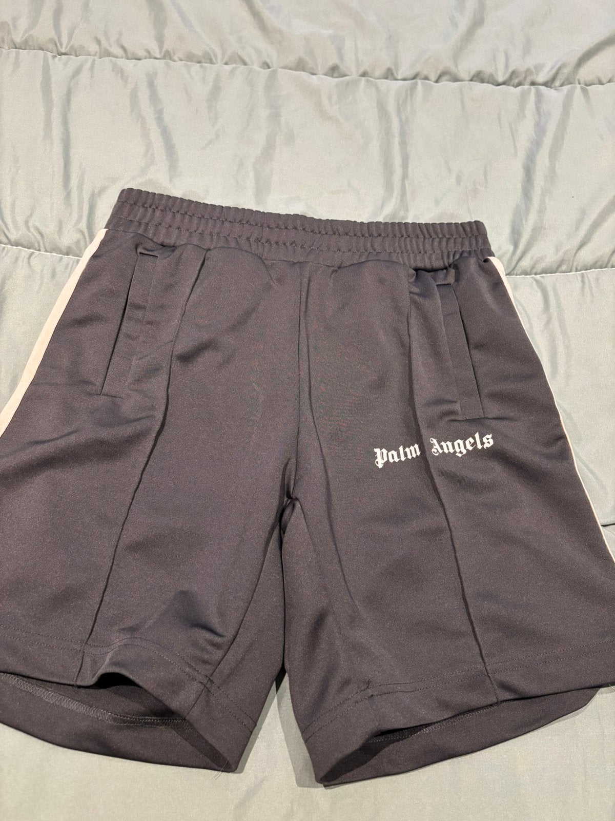 Palm angels short, Ophalen of Verzenden, Zo goed als nieuw, Maat 52/54 (L), Zwart