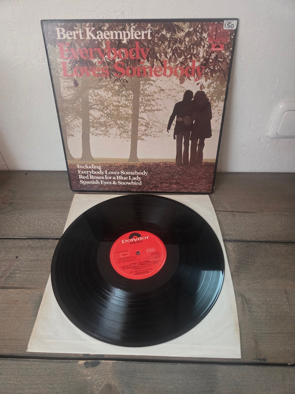 Bert Kaempfert - Everybody Loves Somebody LP Vinyl, Ophalen of Verzenden, 1970 - 1979, Gebruikt, 12 inch