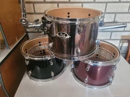 Pearl Export Toms als lampen, Uniek!, Muziek en Instrumenten, Ophalen, Zo goed als nieuw, Pearl