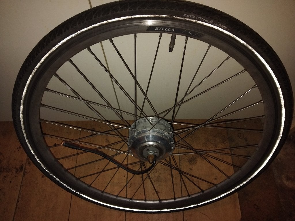 Stella Vicenza Voorwielmotor  (28 inch Incl band), Ophalen of Verzenden, Gebruikt, Band