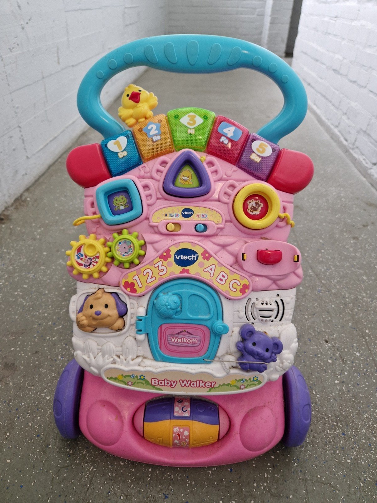 VTech Baby Walker & Chicco Loopstoel, Kinderen en Baby's, Speelgoed | Babyspeelgoed, Gebruikt, Overige typen, Met licht, Met geluid
