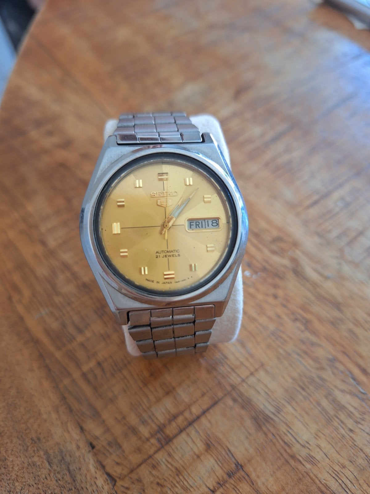 Seiko Automatic 21 Jewels Horloge - Klassiek Design, Ophalen of Verzenden