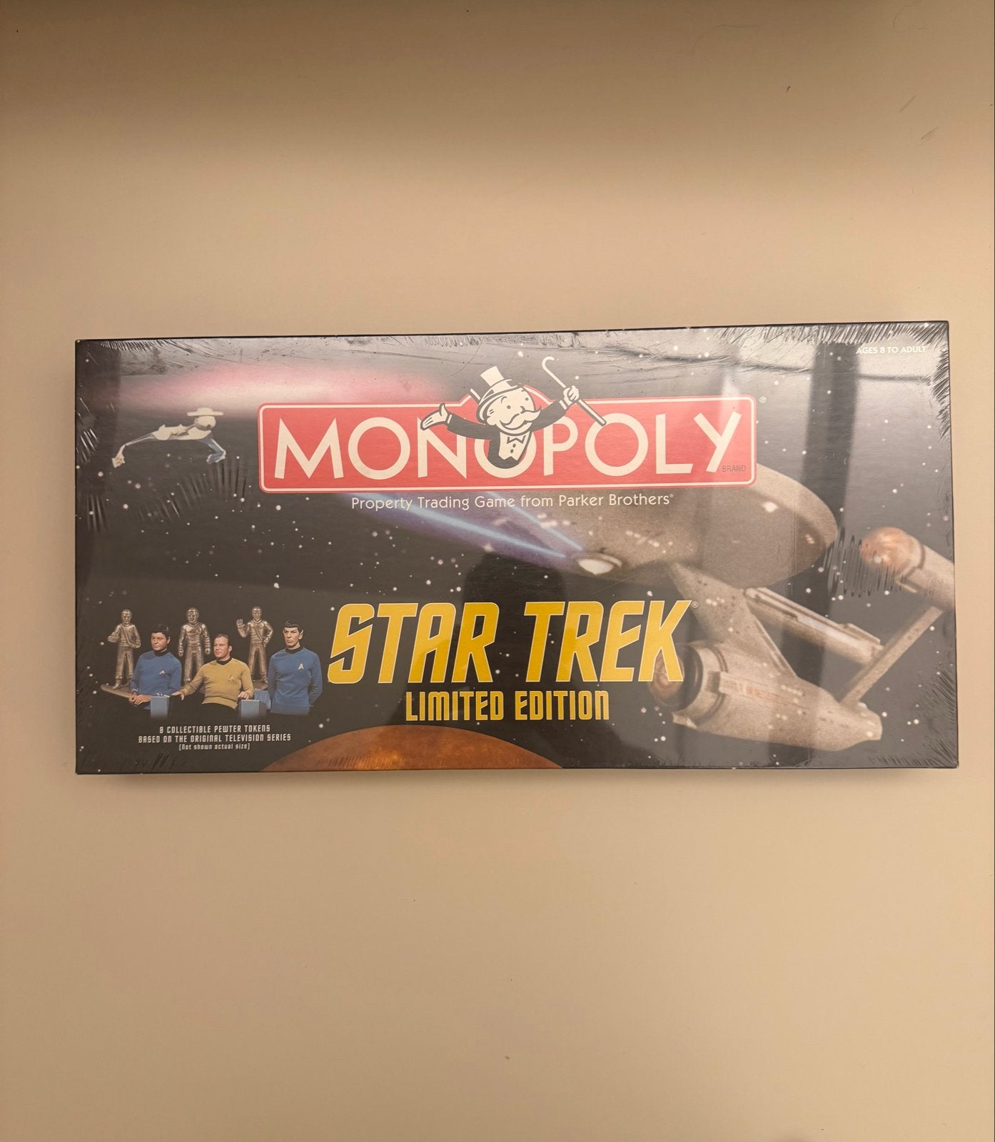 Monopoly Star Trek Limited Edition - Nieuw in verpakking, Drie of vier spelers, Ophalen of Verzenden, Nieuw