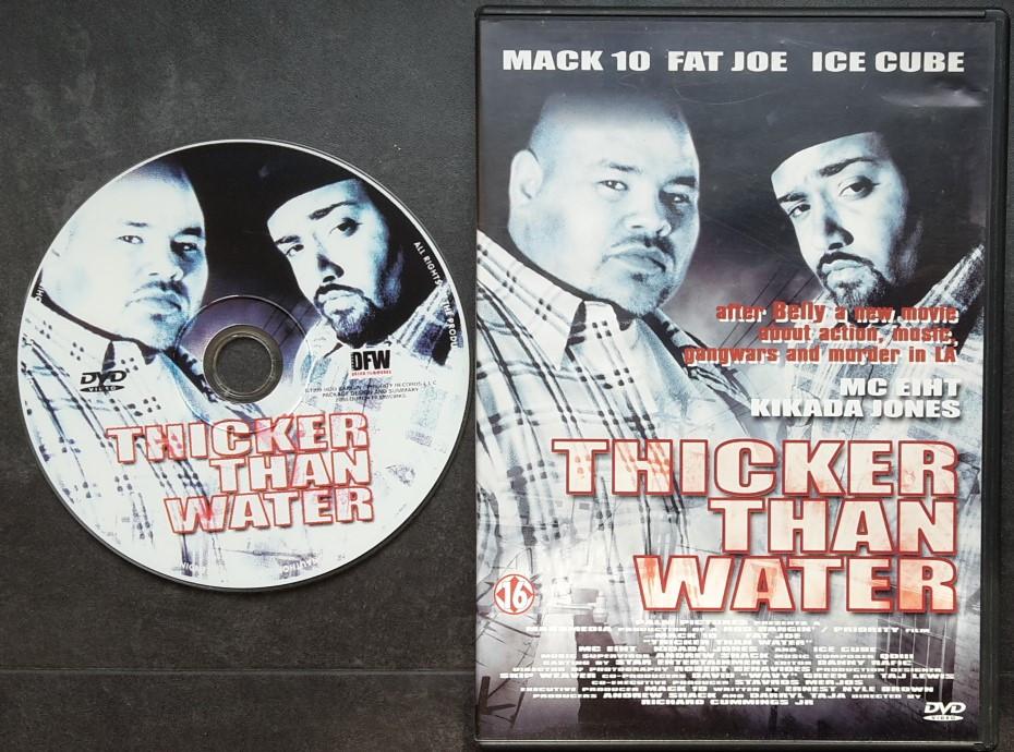 DVD - Thicker Than Water - Ice Cube Film NL Ondertiteld, Vanaf 16 jaar, Ophalen of Verzenden, Zo goed als nieuw, Actiethriller