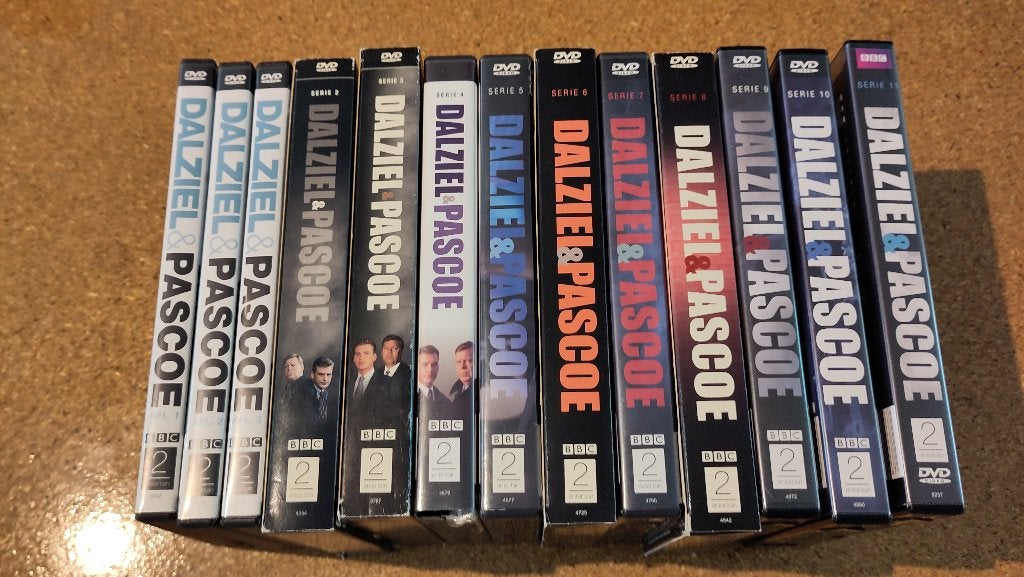 Hele dvd serie van Dalziel & Pascoe compleet te koop, Vanaf 12 jaar, Ophalen of Verzenden, Gebruikt, Overige genres