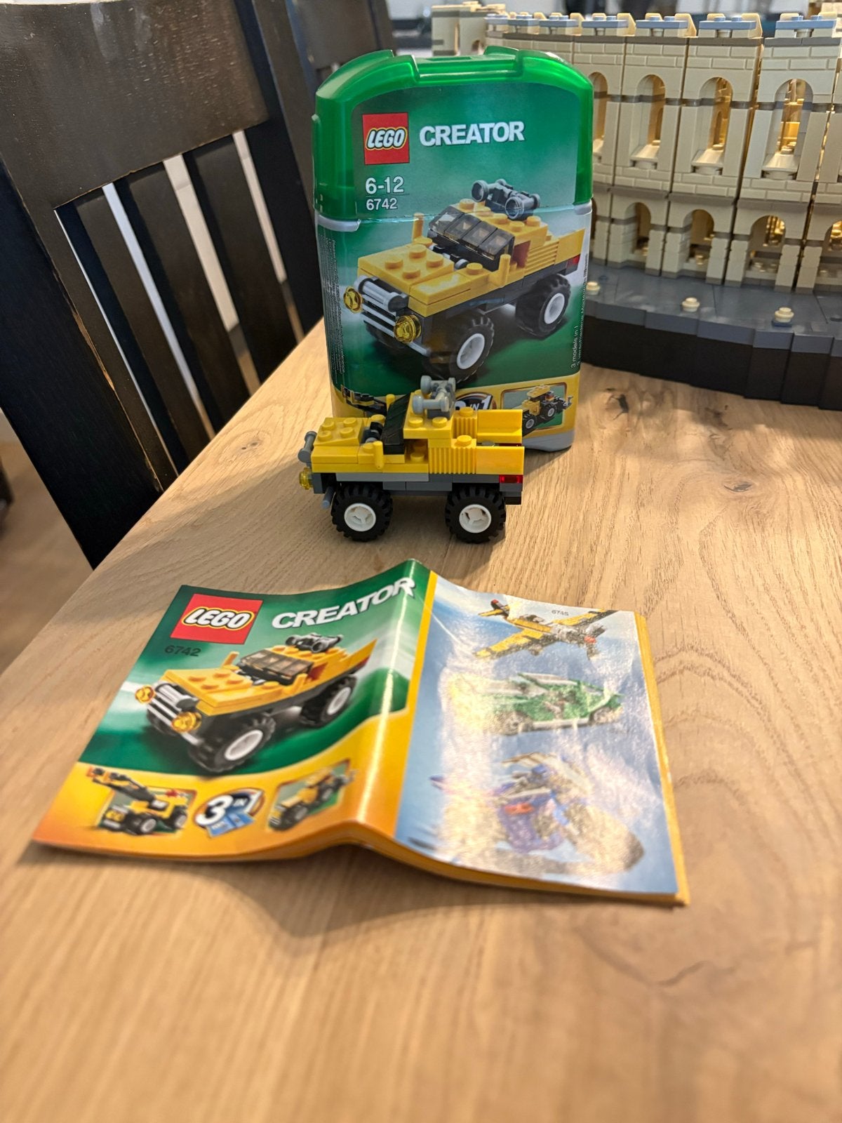 Lego Creator 6742 Mini Offroader (100% compleet), Gebruikt, Lego, Ophalen of Verzenden, Compleet