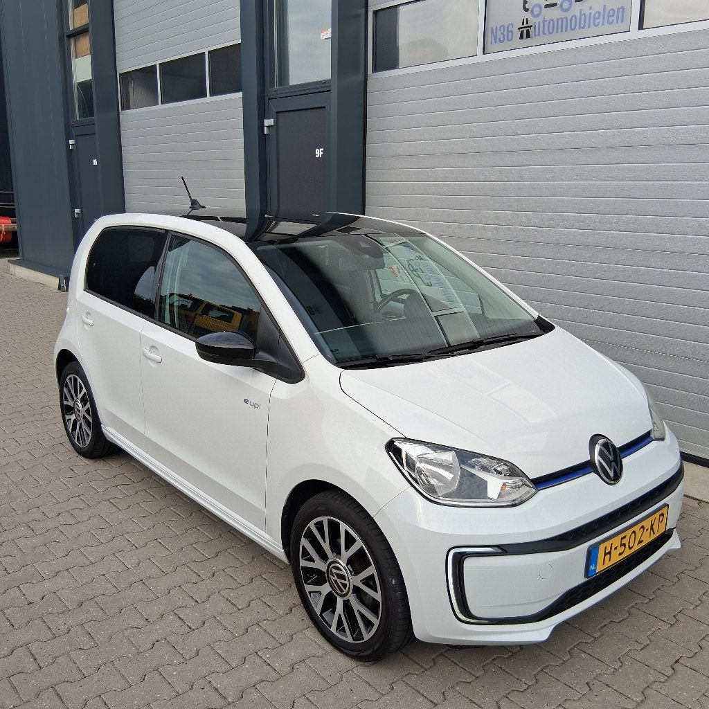 Volkswagen E-Up! STYLE/ ALLE OPTIES/ INCL. BTW/Cruise C/DEAL, Stof, 49 min, Te koop, Hatchback