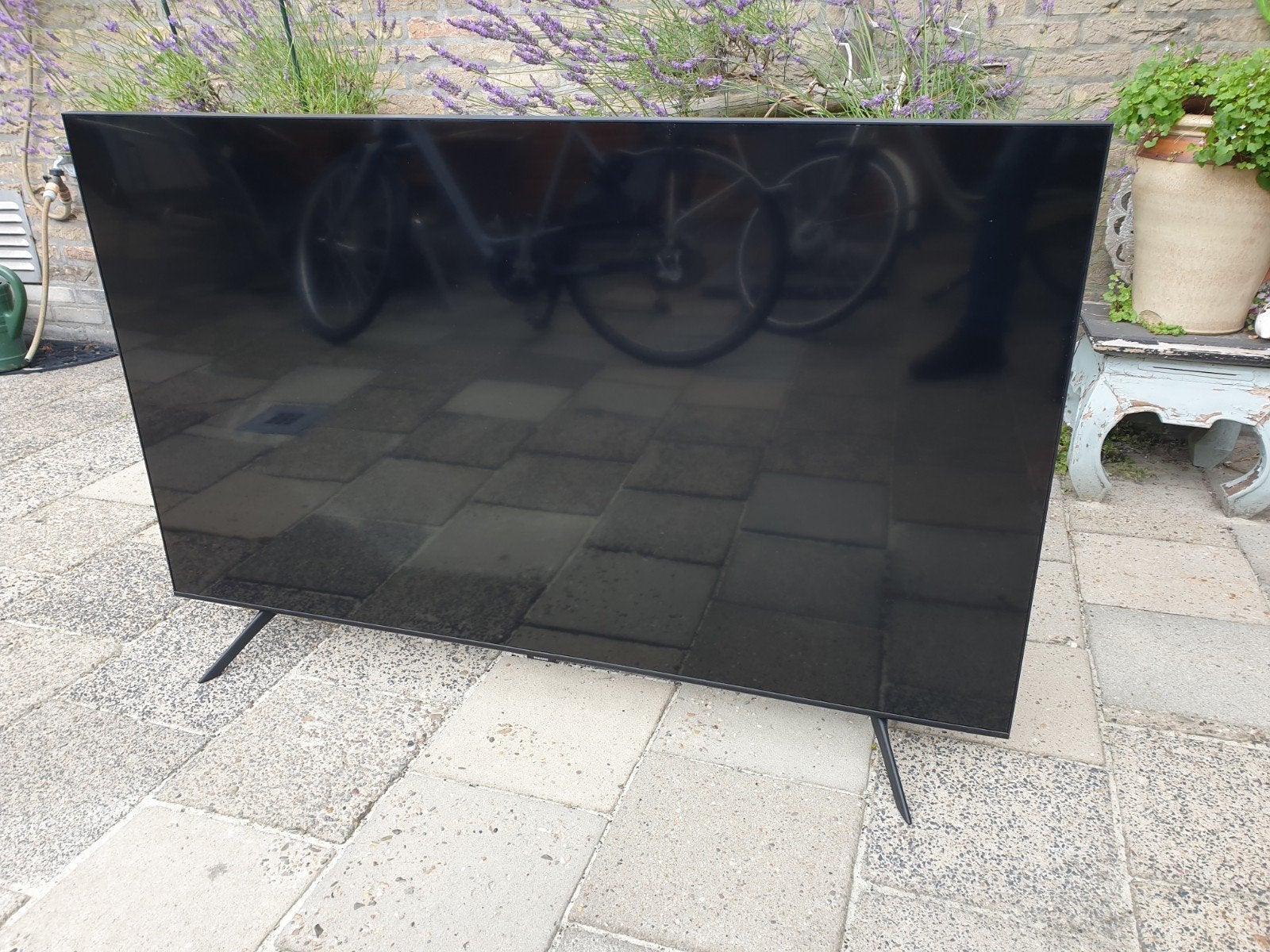 DEFECT voor onderdelen Samsung TV., Ophalen, Samsung, Smart TV, 100 cm of meer