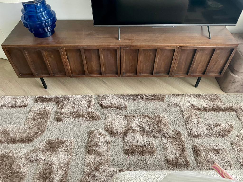 TV meubel Goossens Maurits 200cm zga nieuw, Ophalen, 150 tot 200 cm, Zo goed als nieuw, Minder dan 100 cm