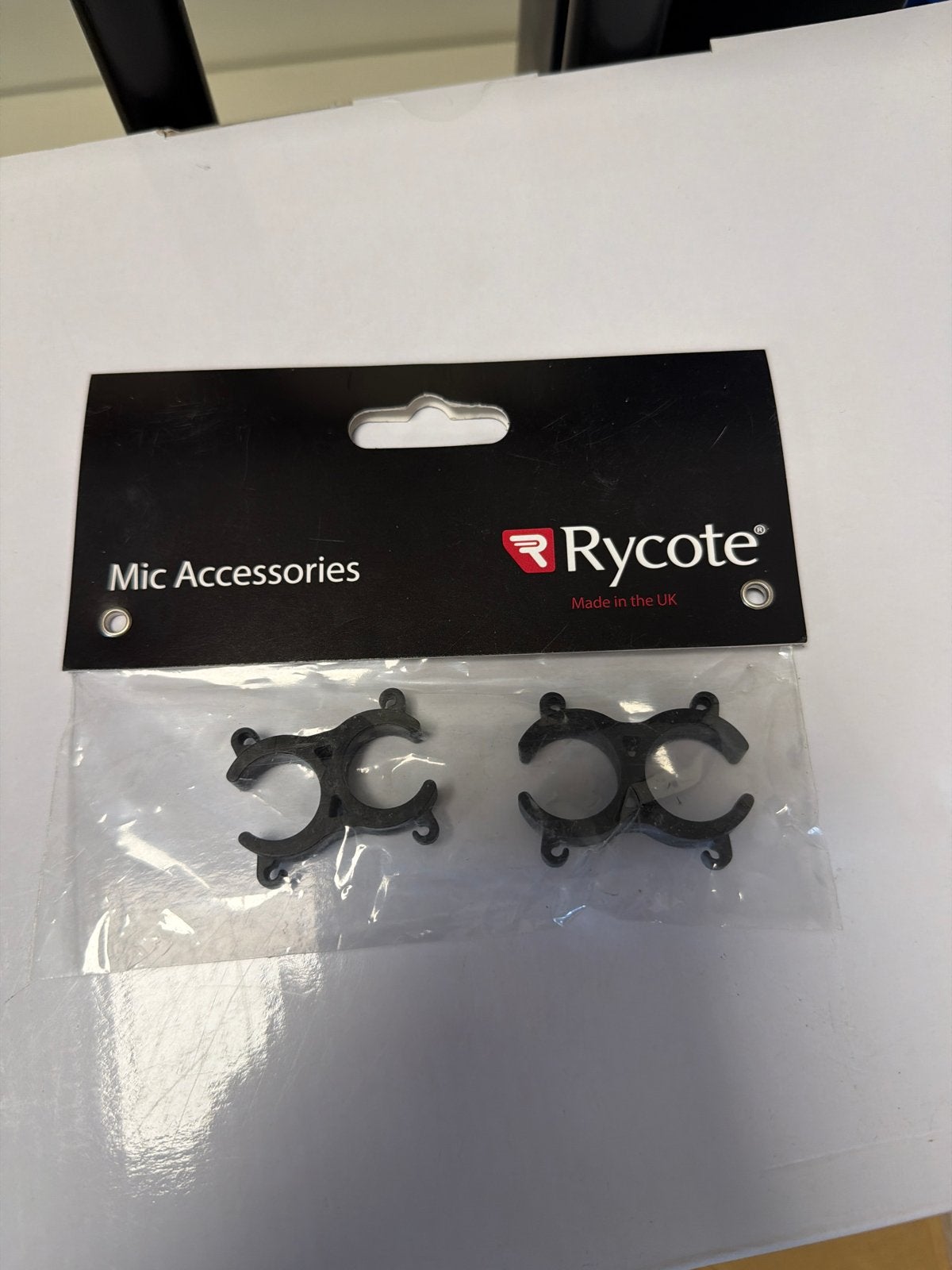 Rycote Stereo Clips 19/19 Rd-21/21rd voor microfoons, Muziek en Instrumenten, Microfoons, Ophalen of Verzenden, Nieuw, Overige typen