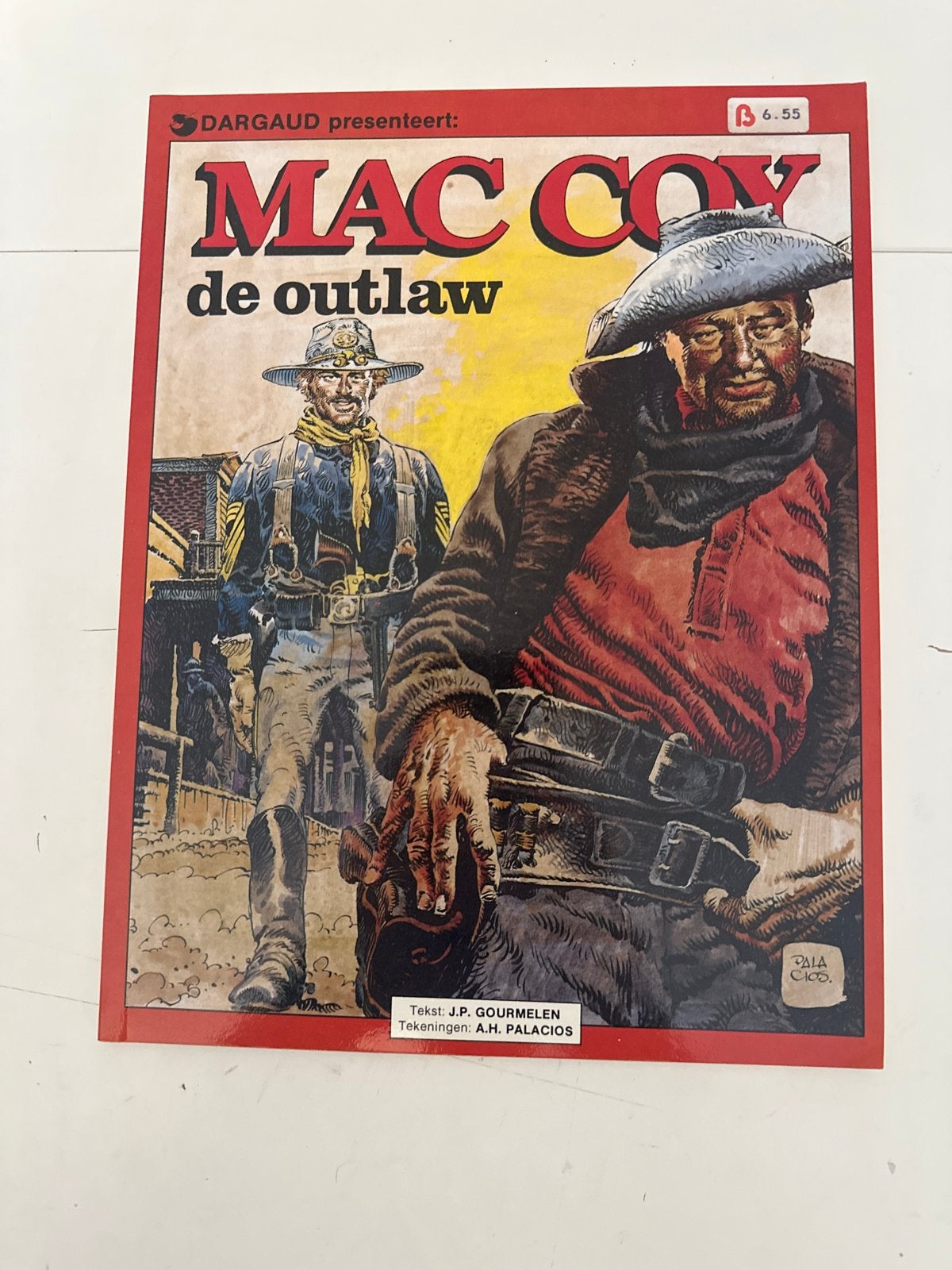 Mac Coy - De Outlaw (Dargaud), Boeken, Eén stripboek, Ophalen of Verzenden, Gelezen