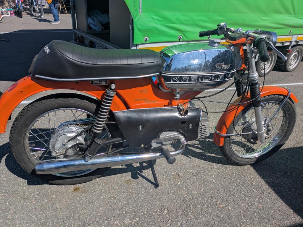 Kreidler Florett RS - Klassieke Bromfiets met Frans kenteken, Fietsen en Brommers, Brommers | Kreidler, Ophalen, Gebruikt, 49 cc