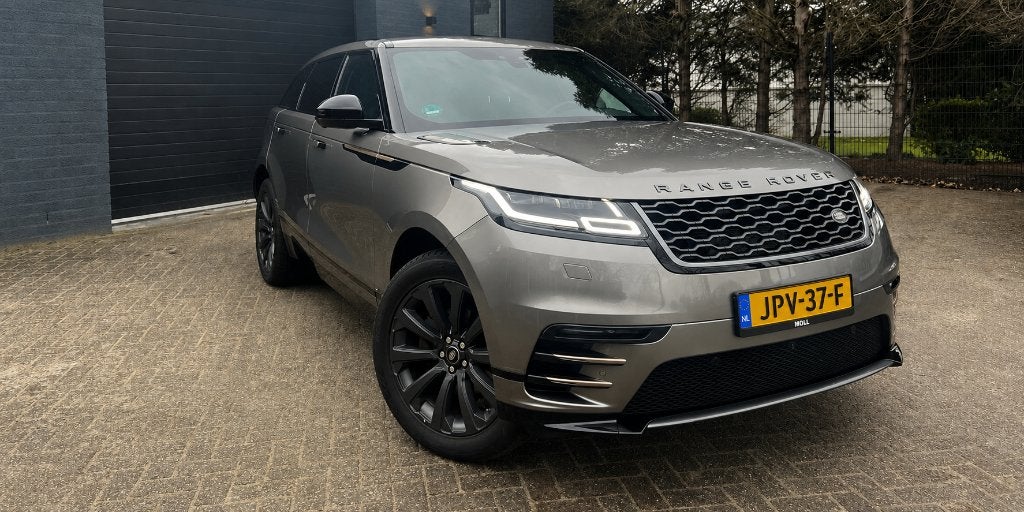 Land Rover Range Rover Velar 2.0 240pk AWD AUT 2019 Grijs, Auto's, Land Rover, Automaat, 15 km/l, 4 cilinders, Leder