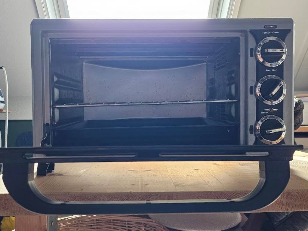 mini / camping oven, Ophalen, Minder dan 45 cm, Minder dan 45 cm, Hete lucht