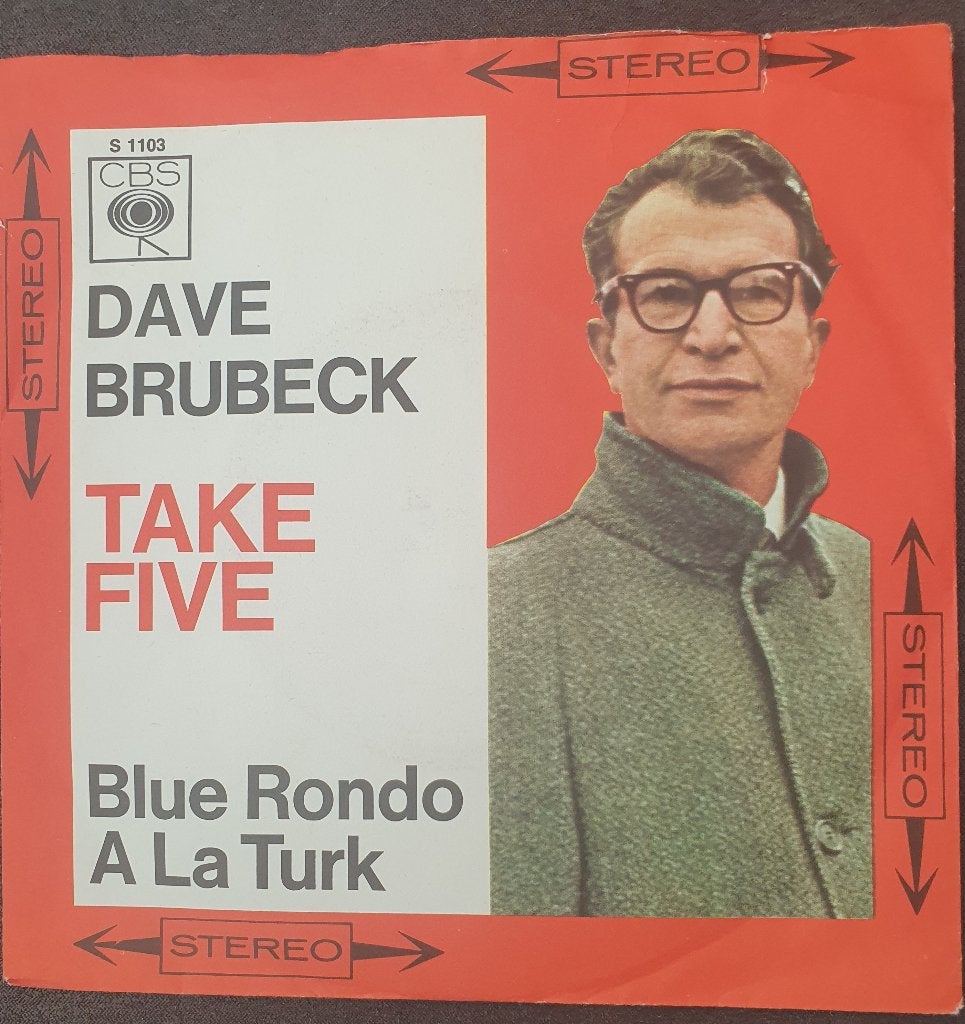 Dave Brubeck - Take Five, Cd's en Dvd's, Vinyl Singles, Gebruikt, Pop, Beschermende buitenhoes, Fotohoes, Verzenden