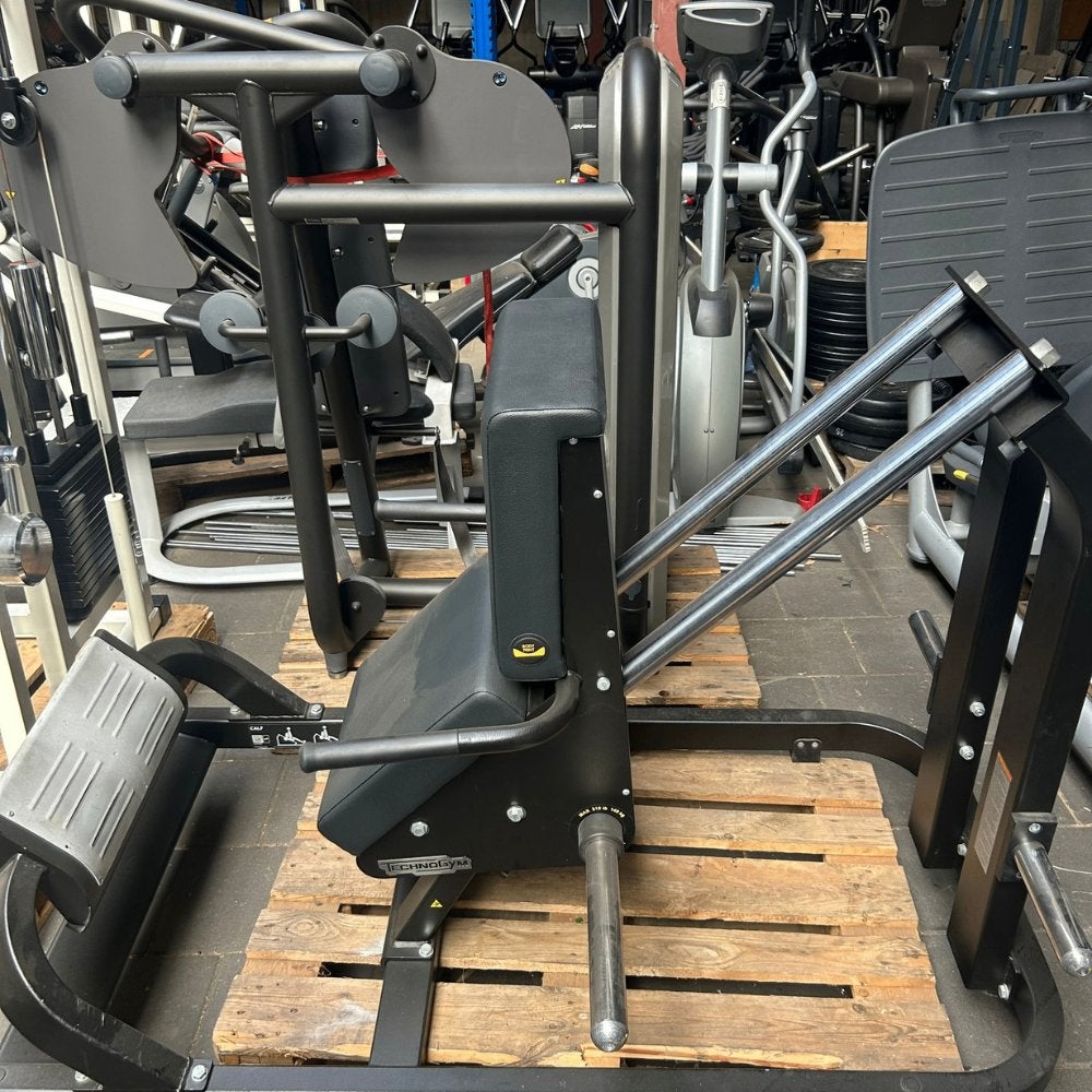 Technogym – Pure strength – Calf press, Ophalen of Verzenden, Gebruikt, Benen, Overige typen
