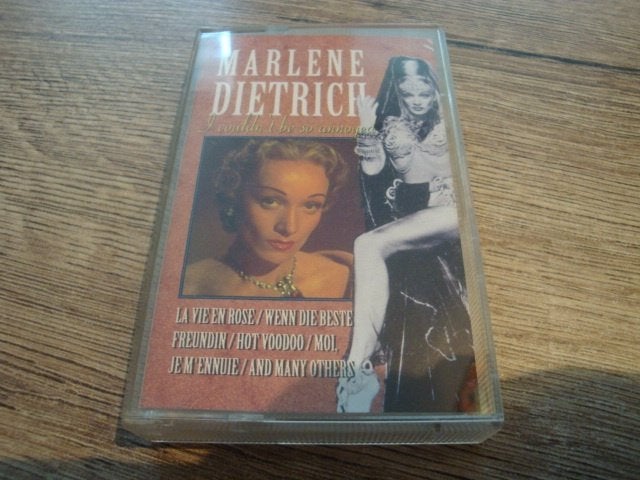 marlene dietrich, Gebruikt, Overige genres, 1 bandje, Ophalen of Verzenden