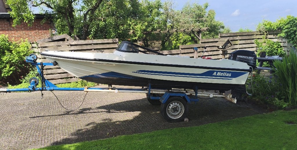 Speedbootje 40pk, Watersport en Boten, Ophalen, Overige merken, Gebruikt, Binnenboordmotor