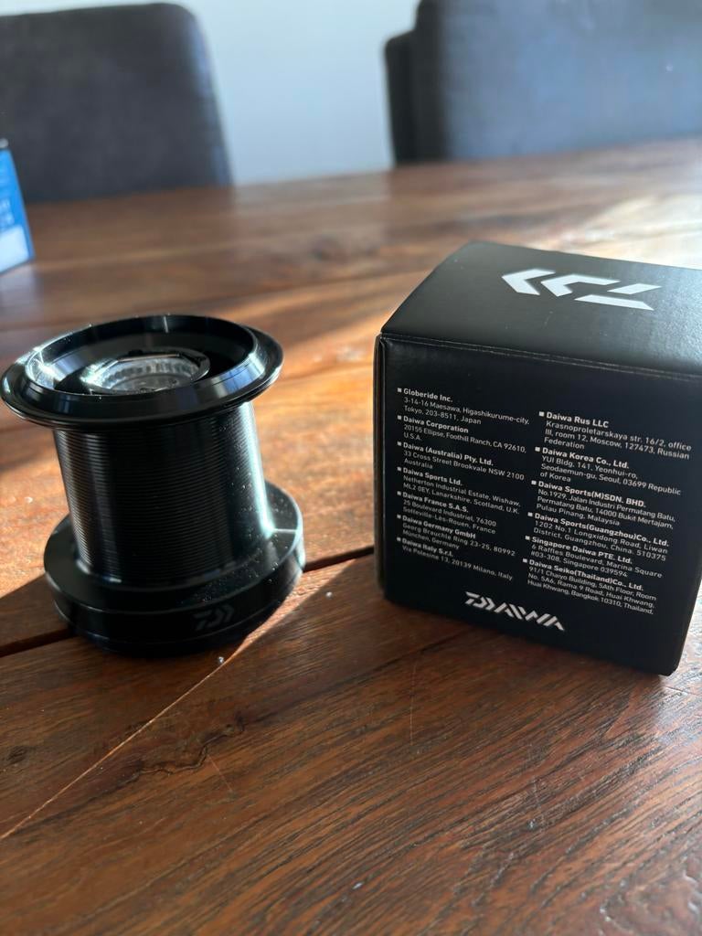 Daiwa Basia 3x 45 5000LD QD molen spoel, Ophalen of Verzenden, Nieuw, Molen