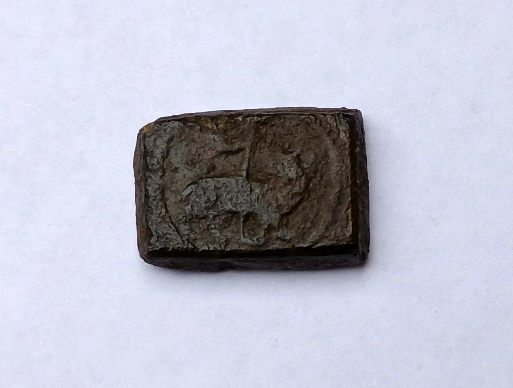 Muntgewicht voor 't-Gouden Lam periode 1311 - 1322, Antiek en Kunst, Verzenden