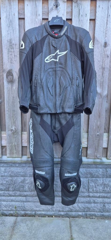 Alpinestars Orbiter leren combi zomer pak maat 54, Motoren, Ophalen of Verzenden, Alpinestars, Tweedehands, Heren