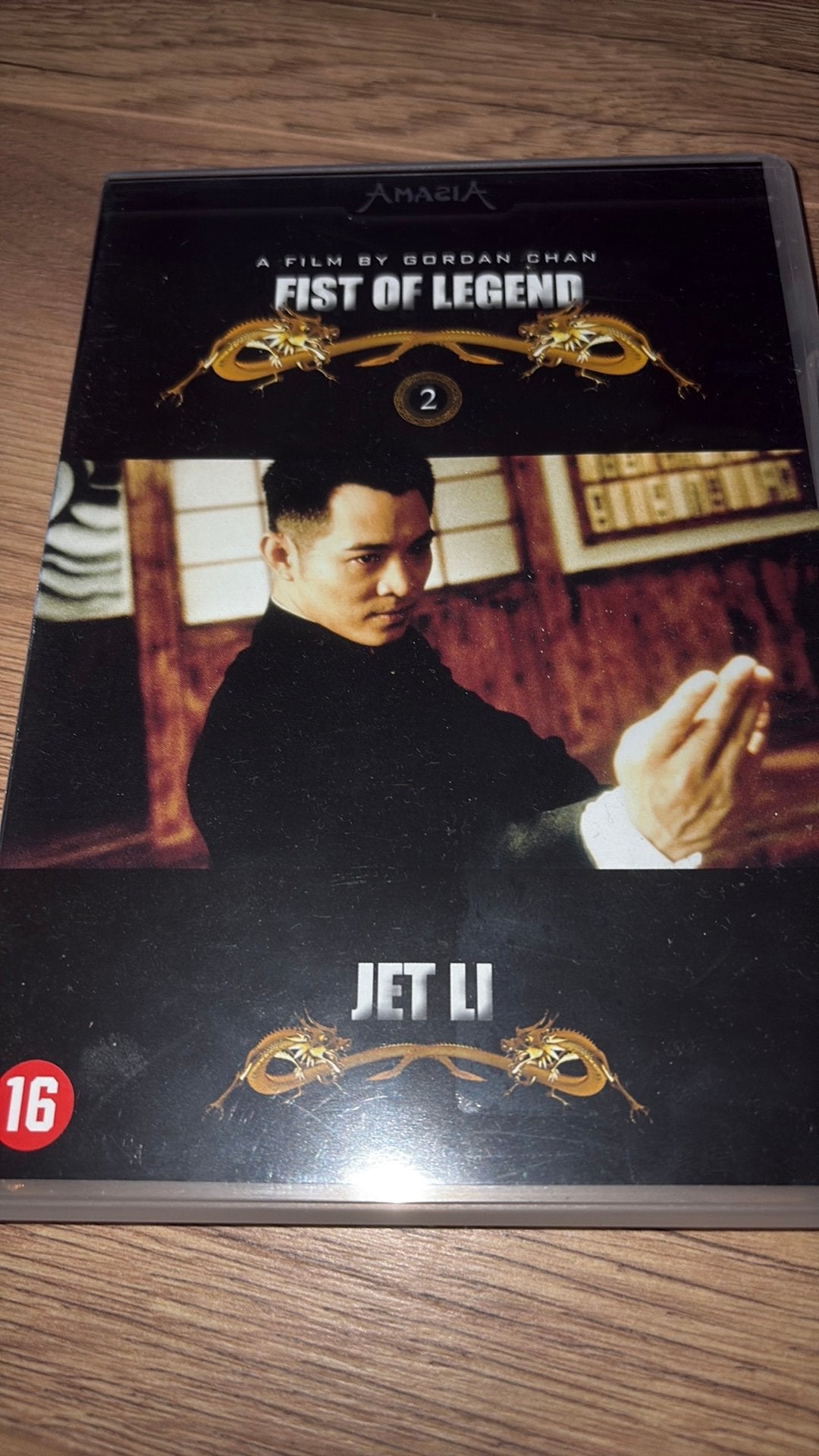 Fist of Legend met Jet Li van Gordon Chan. Amasia label., Vanaf 16 jaar, Ophalen of Verzenden, Zo goed als nieuw