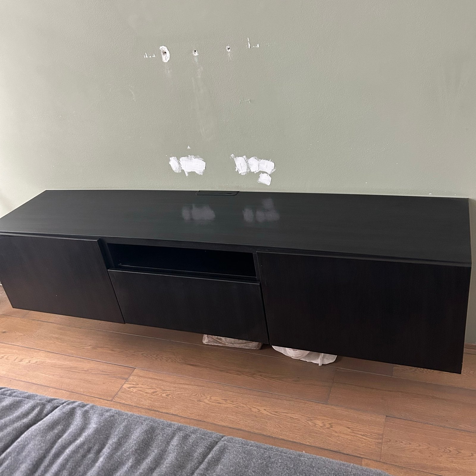 IKEA TV-meubel wandkast - Nog top voor een tweede ronde!, Ophalen, Gebruikt, 150 tot 200 cm, Minder dan 100 cm