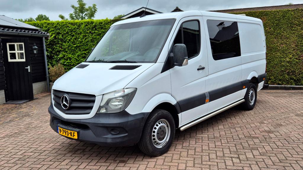 Mercedes-Benz Sprinter 314 DC/2.1 CDI 105KW 2017/Inruil mog, Auto's, Bestelauto's, 2800 kg, Wit, Bedrijf, 2256 kg
