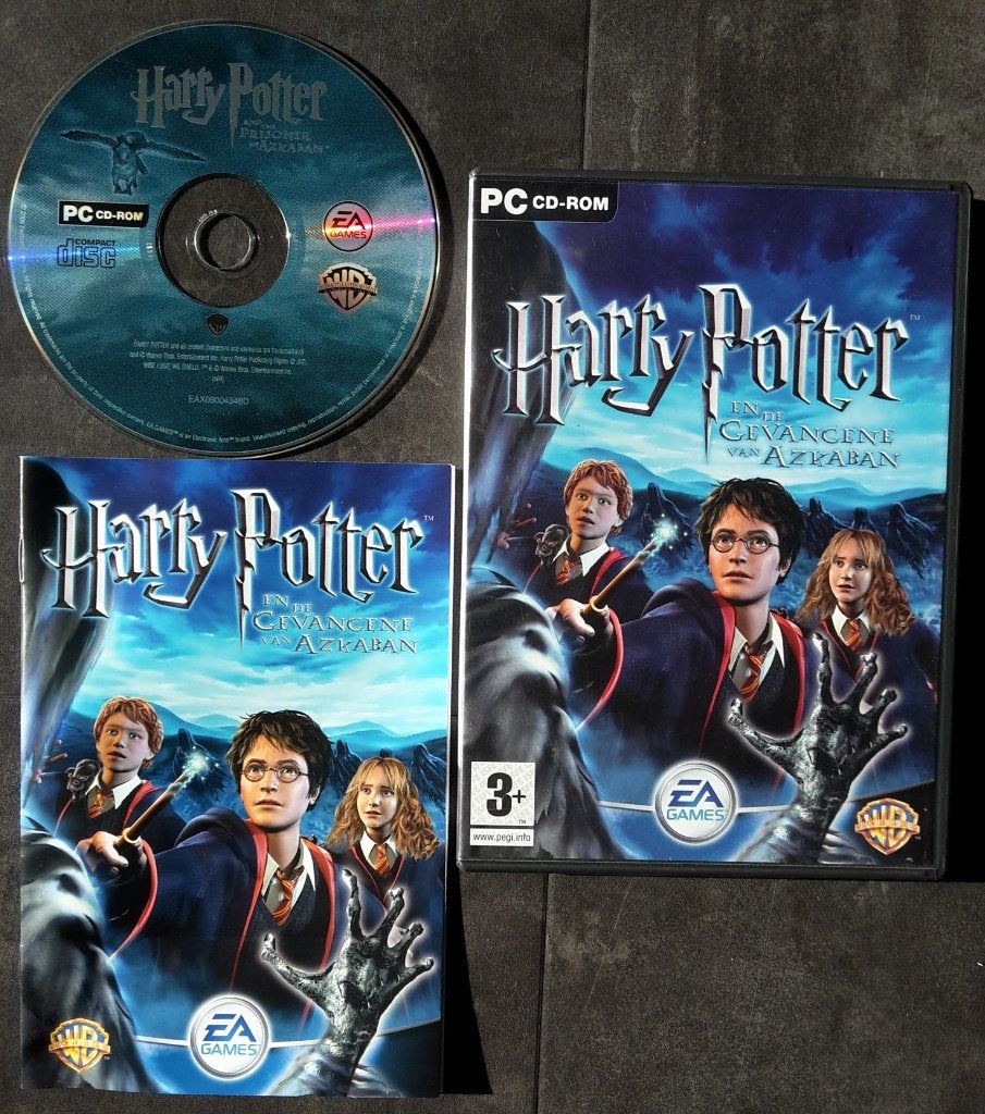 PC Game - Harry Potter en de Gevangenen van Azkaban, Avontuur en Actie, 1 speler, Ophalen of Verzenden, Zo goed als nieuw
