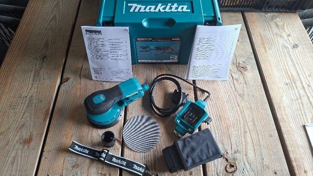 Makita BO001CGZJNL Exentrische accu schuurmachine 40v NIEUW, Auto diversen, ., Nieuw, Ophalen of Verzenden, .