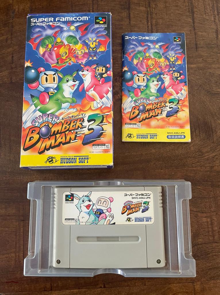 Super Bomberman 3 SNES Super Nintendo SFC Famicom CIB NTSC, Spelcomputers en Games, Games | Nintendo Super NES, 1 speler, Ophalen of Verzenden