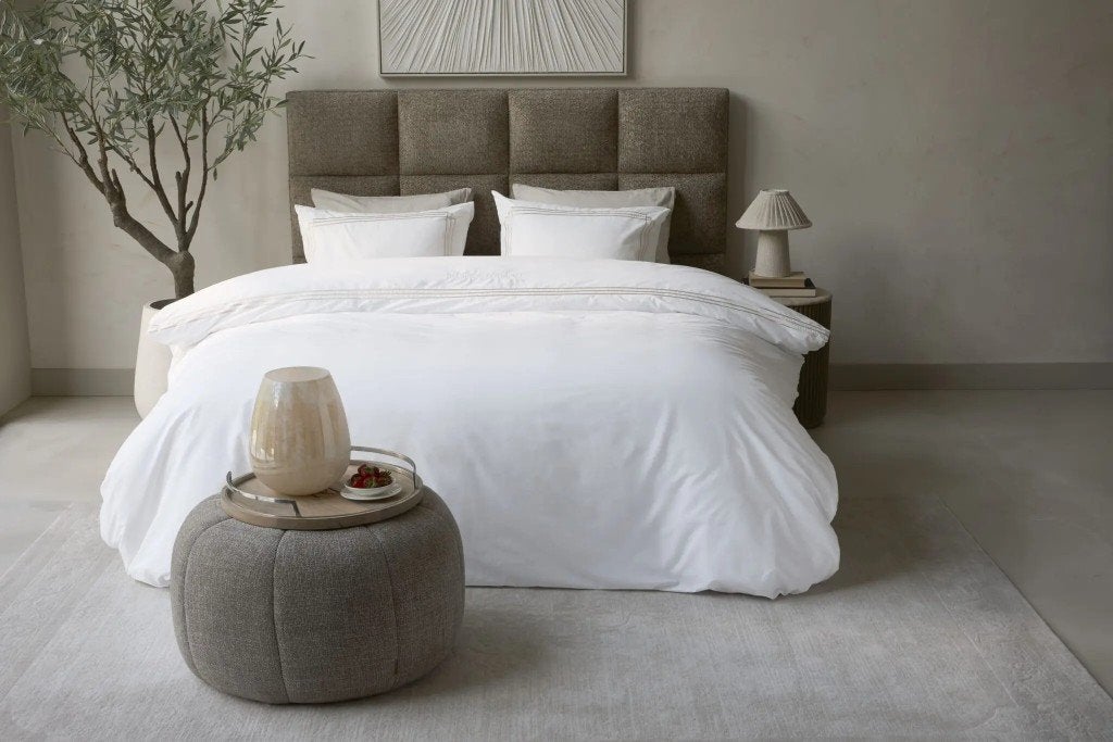 Riviera Maison Dekbedovertrek Leandro hotelchique, Huis en Inrichting, Slaapkamer | Beddengoed, Nieuw, Dekbedovertrek, Eenpersoons