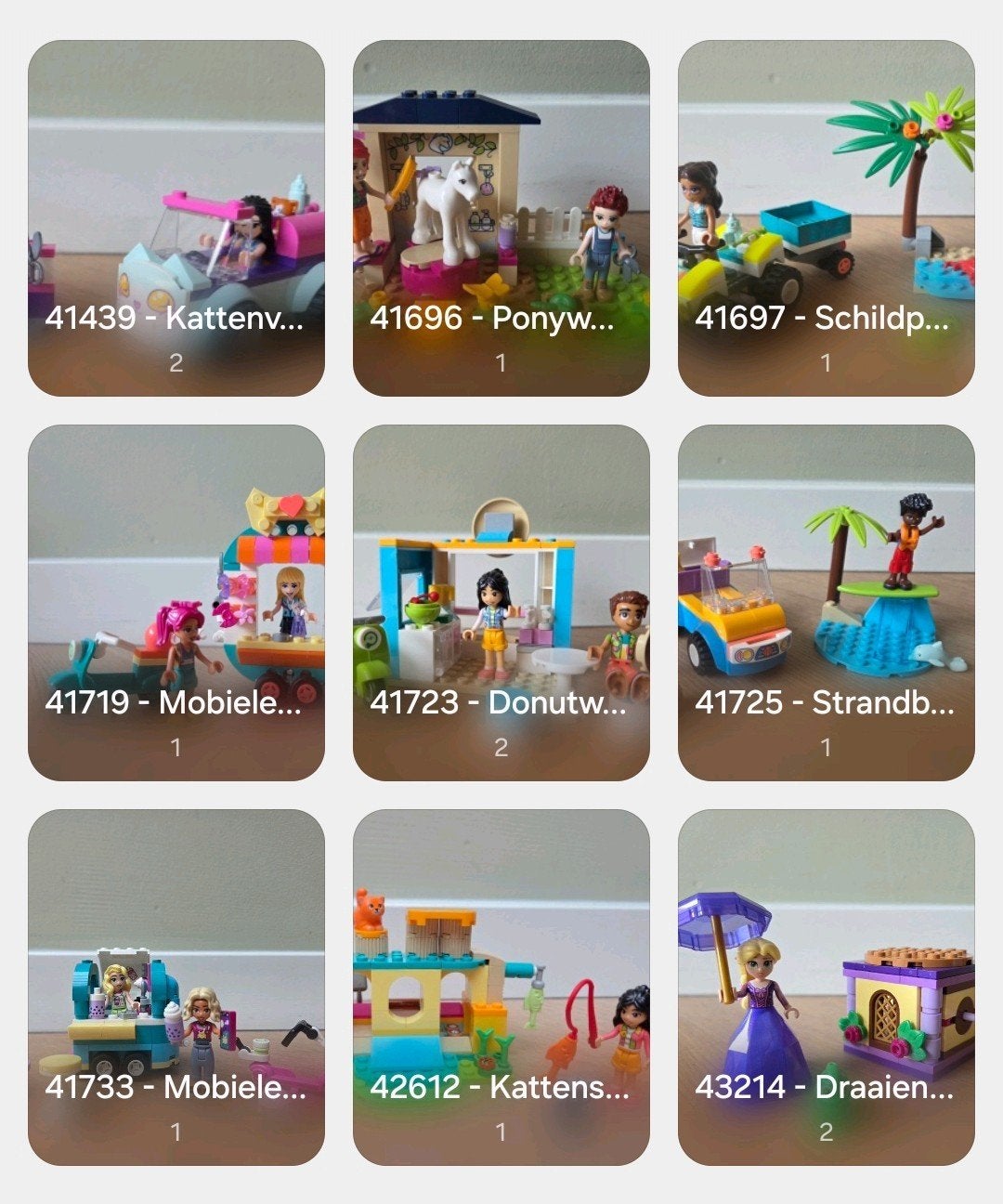 LEGO Friends diverse kleine setjes - €5 per stuk, Lego, Compleet, Friends, Ophalen of Verzenden