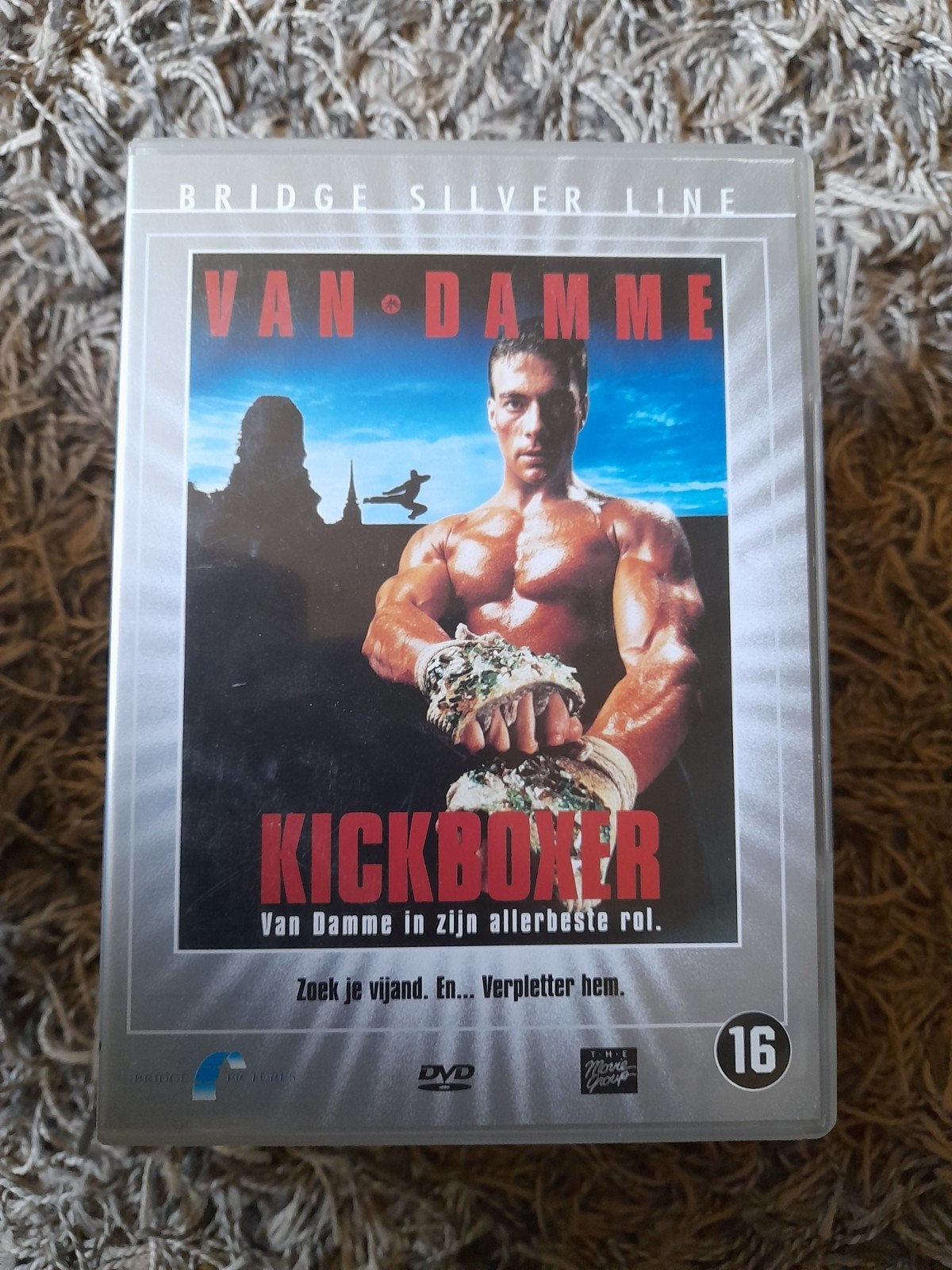 dvd kickboxer, Vanaf 16 jaar, Nederlands, Ophalen of Verzenden, Zo goed als nieuw