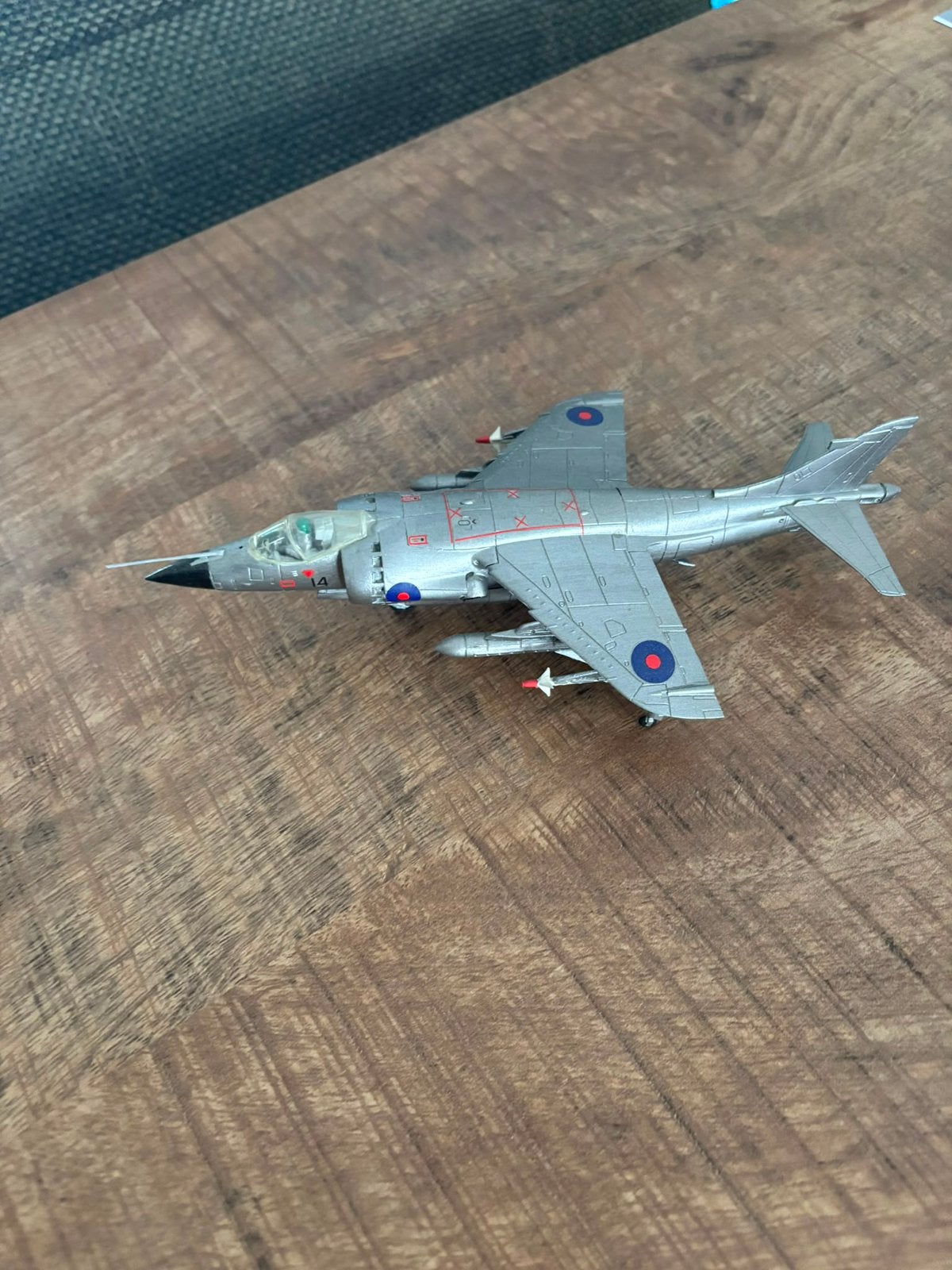 Hawker Harrier 1/72, Overige merken, 1:72 tot 1:144, Ophalen of Verzenden, Zo goed als nieuw