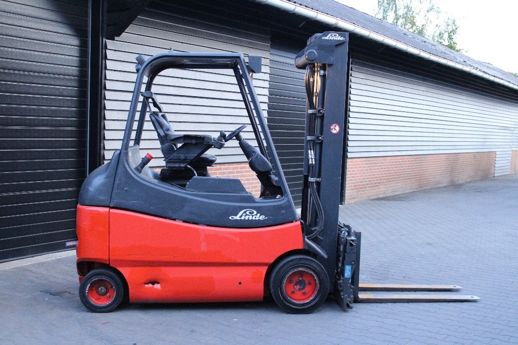 linde e30s heftruck elektrische triplex lepelversteling
