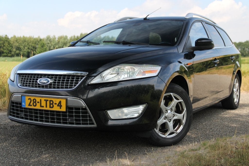 Ford Mondeo Wagon 2.0-16V Limited, Navi,Clima,Trekhaak, Auto's, Stof, Zwart, 4 cilinders, Mondeo