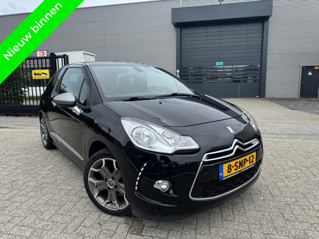 Citroën DS3 1.6 e-HDi Navigatie|Alcantara|LED|HIFI 2013, Auto's, Euro 5, Gebruikt, 4 cilinders, Zwart