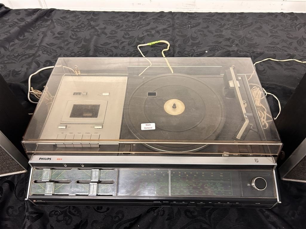 A7455. Philips 953 Stereo Console, Ophalen of Verzenden, Gebruikt, Thorens