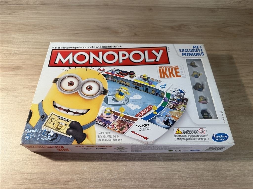 Monopoly Minions - verschikkelijke ikke - s6144, Verzenden, Zo goed als nieuw