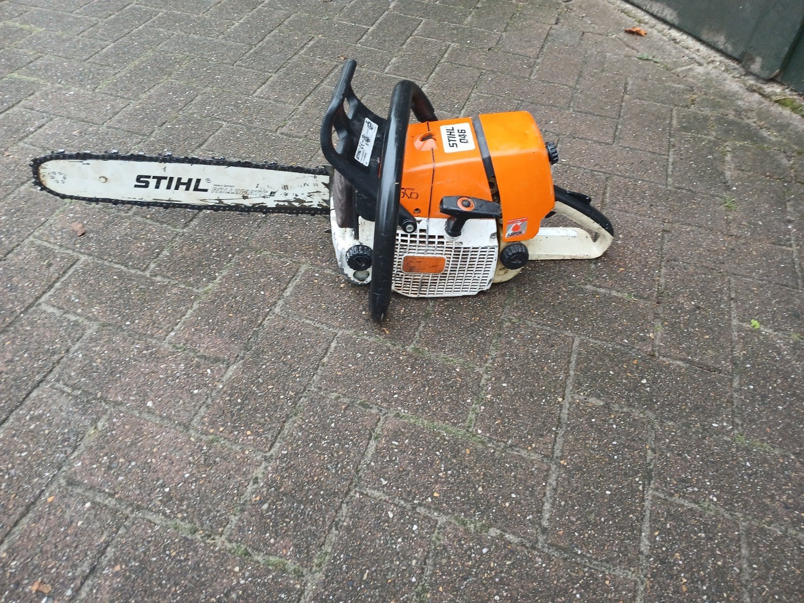tk zware prof Stihl 046 kettingzaag motorzaag, Ophalen, Gebruikt