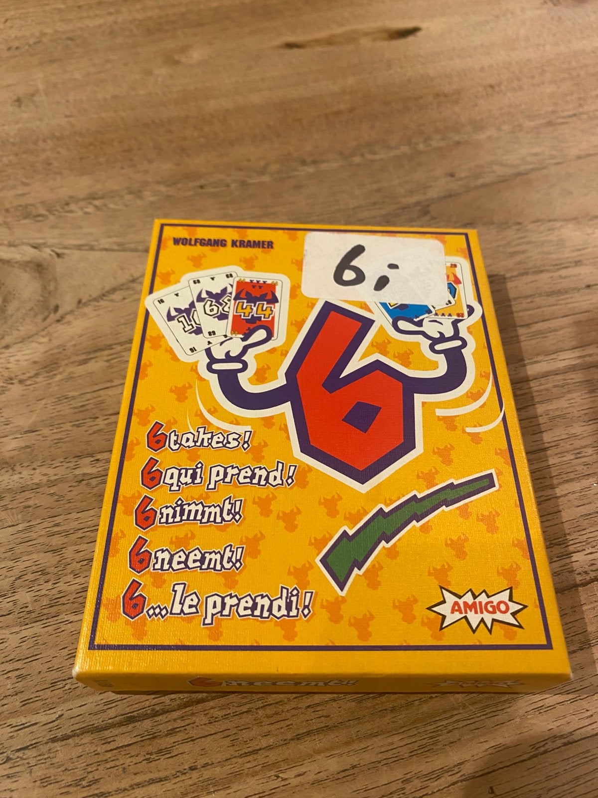 Amigo 6 neem!/6 takes!, zgan, Ophalen of Verzenden, Zo goed als nieuw