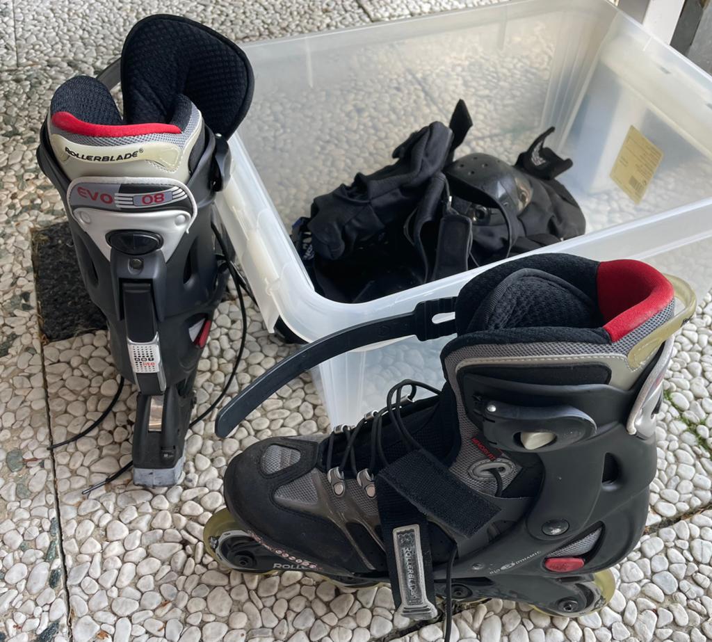 Rollerblade, Sport en Fitness, Skeelers, Gebruikt, Heren, Inline skates 4 wielen, Ophalen