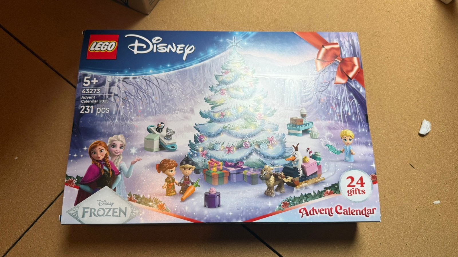 LEGO Disney Frozen Adventkalender 43273 Nieuw, Lego, Nieuw, Ophalen of Verzenden, Disney