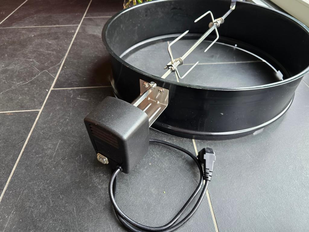 Weber Rotisserie Set - Compleet met Motor en Spit, Ophalen, Gebruikt, Weber