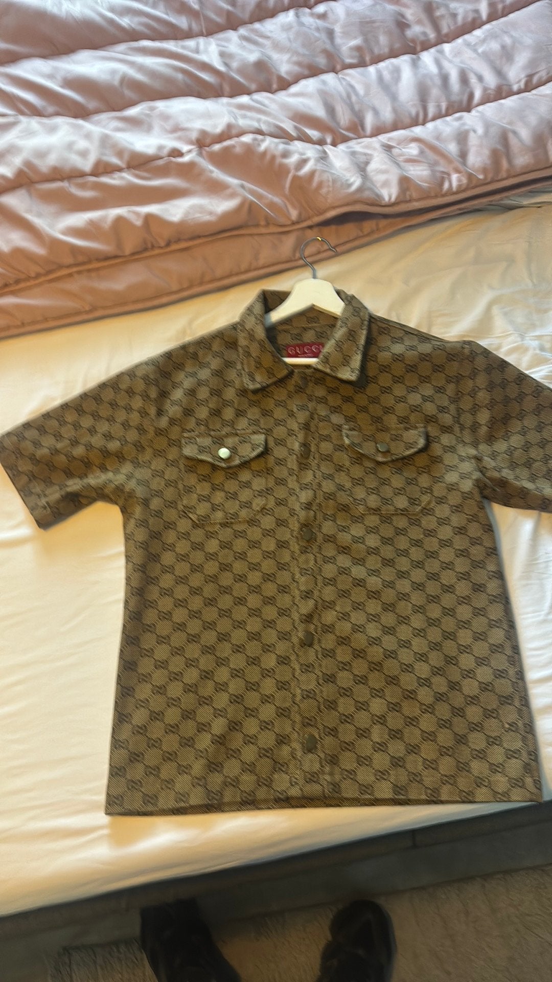 Gucci blouse maat m, Kleding | Heren, Polo's, Ophalen of Verzenden, Zo goed als nieuw