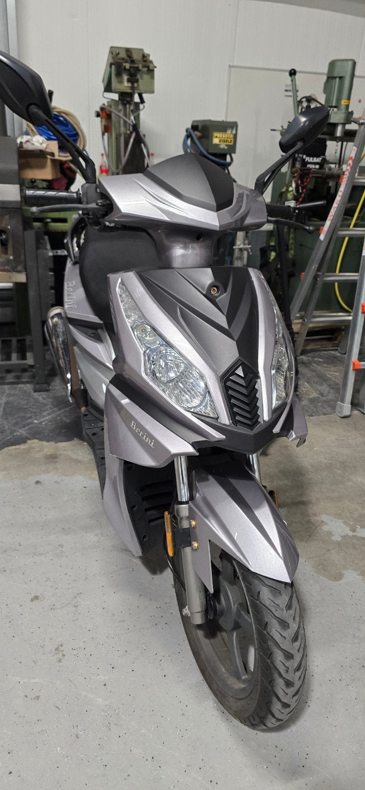 Scooter Berini 45km GEEL KENTEKEN, Gebruikt, Benzine, Ophalen, Overige merken