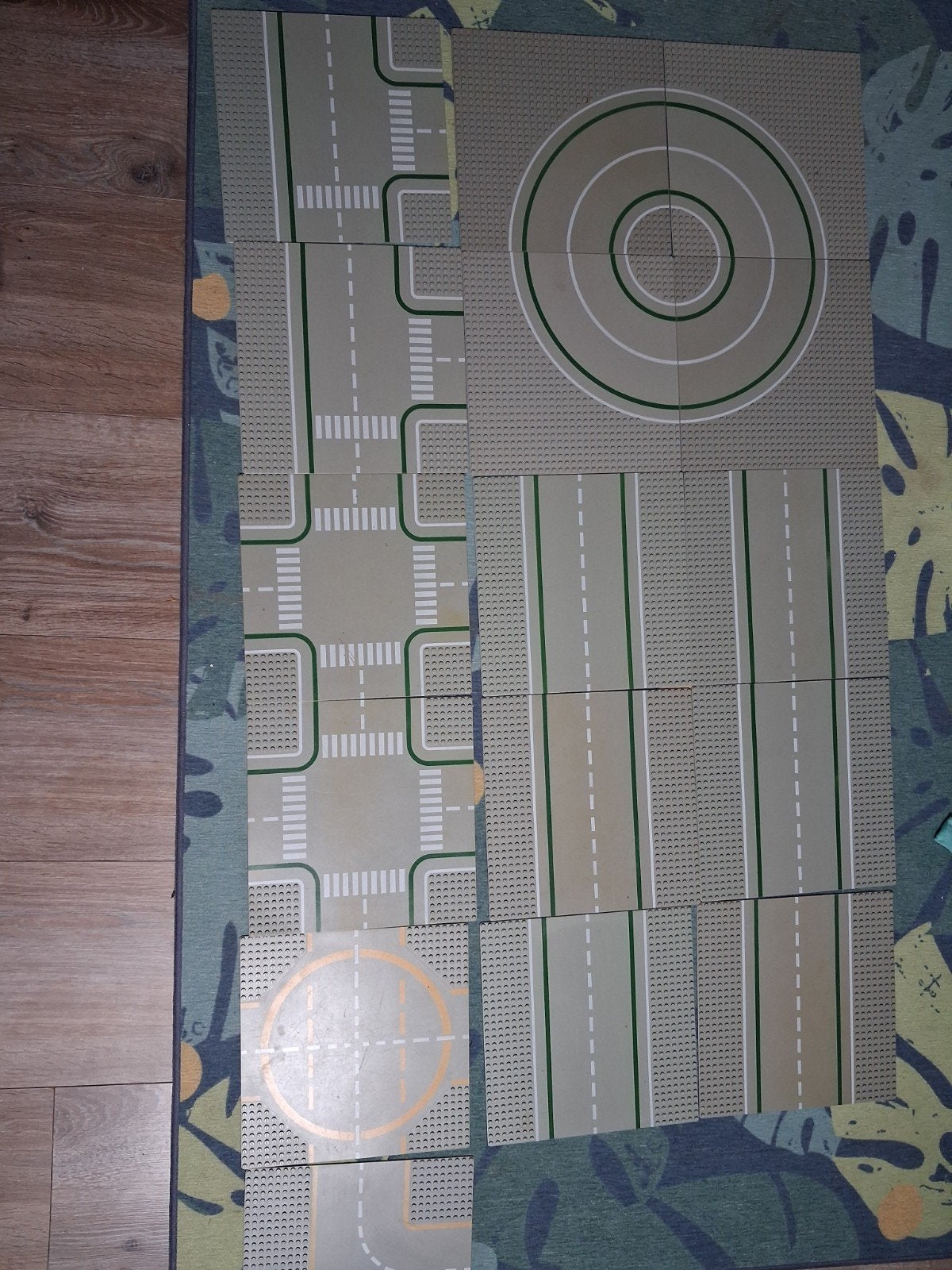Partij Vintage LEGO Wegenplaten (Jaren '90) – 14 stuks, Lego, Ophalen of Verzenden, Grondplaat, City