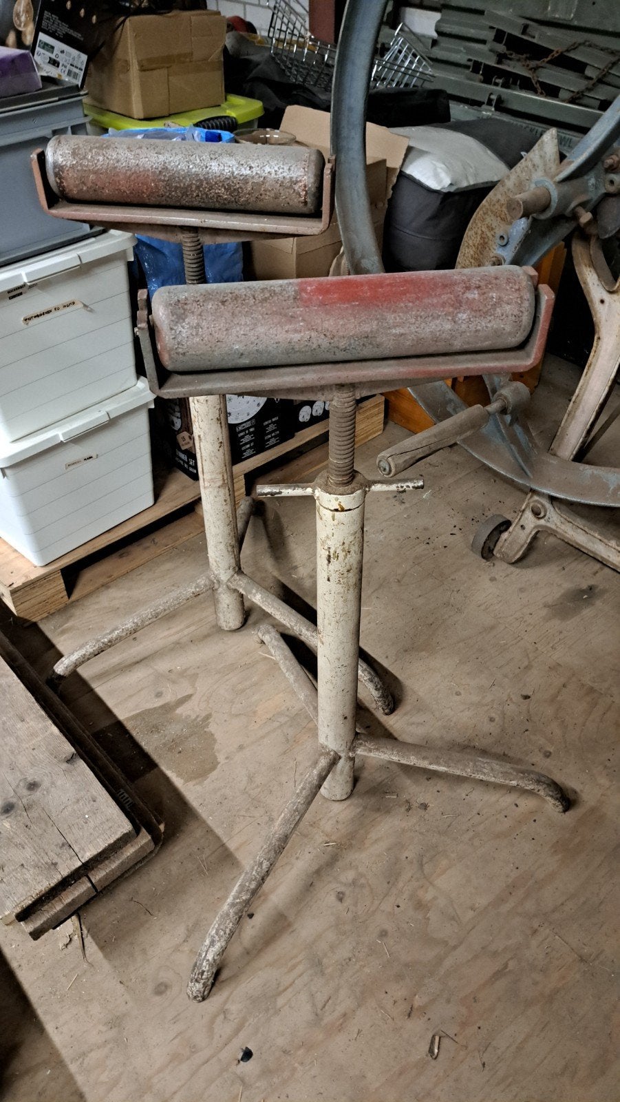 zaagbeun, rollers., Ophalen